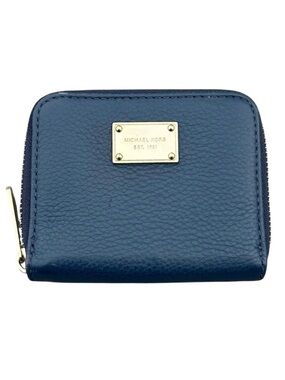 Michael Kors Pebbled Leather Zip Wallet